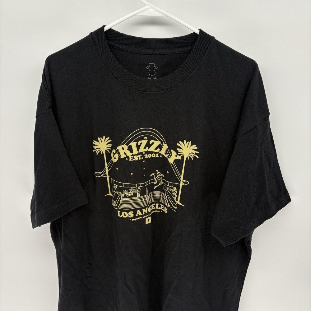 Grizzly Griptate Thick Heavy weight Cotton Shirt Y2K Sk8 Grunge Men XL